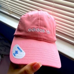 Pink Adidas cap